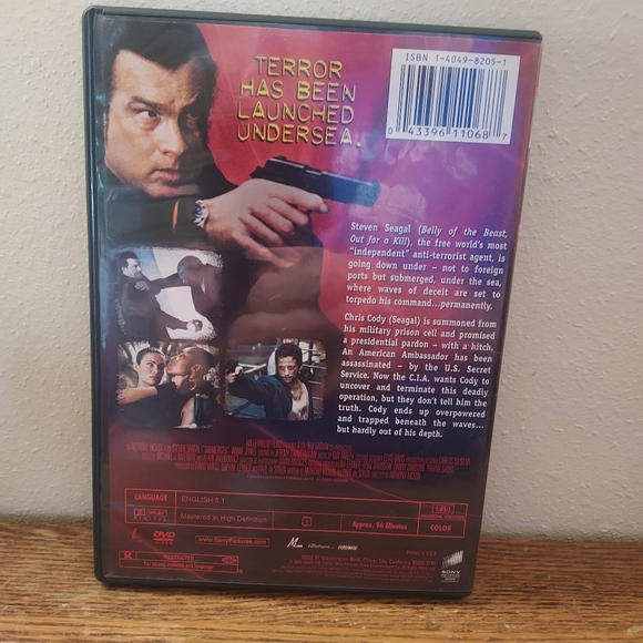 Submerged (DVD, 2005) Pre-Owned Tested Working Great Condition Good Movie - Picture 2 of 2